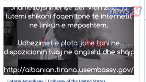 Lotaria Amerikane Ambasada Aplikimet nisin më 1 tetor kujdes nga