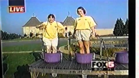 Grape Stomping Lady Falls Youtube