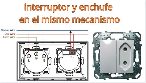 C Mo Instalar Un Interruptor Y Enchufe En El Mismo Mecanismo