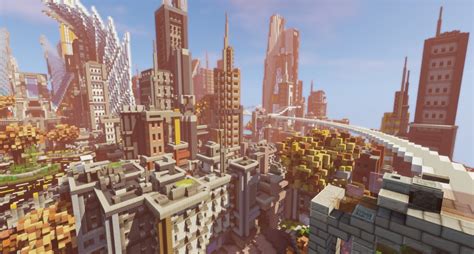 Complexcity The Ultimate Futuristic City Minecraft Map