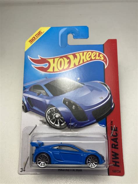 Mastretta Mxr Azul Blister Grampeado Hot Wheels Minia