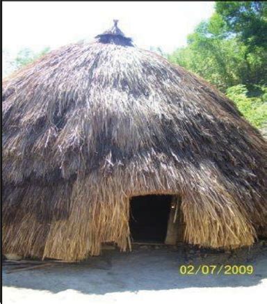 Ume Kbubu Traditional House In Timor Community Often Called Rumah