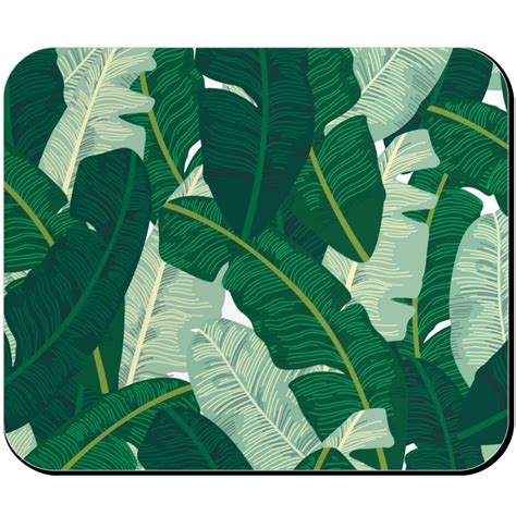 Classic Banana Leaves In Palm Springs Green Mouse Pad Shutterfly