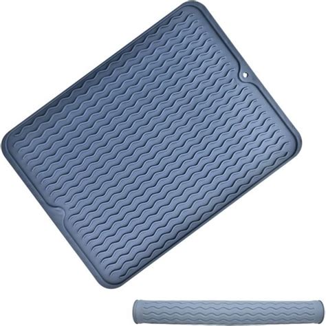 Tapis De S Chage Vaisselle En Silicone Tapis Gouttoir R Sistant La