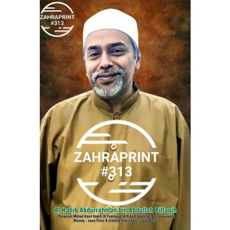 Jual Poster Habaib Foto Al Habib Abdurrahman Bin Abdullah Bilfaqih Al