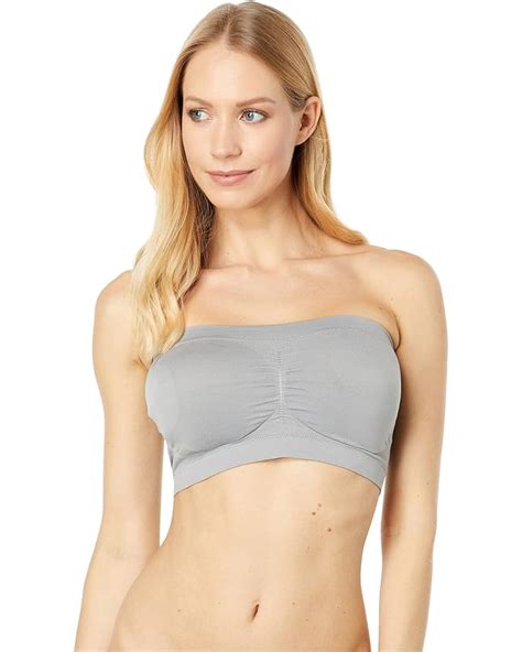 Yummie Nylon Seamless Bandeau Bra W Removable Pads 6pm