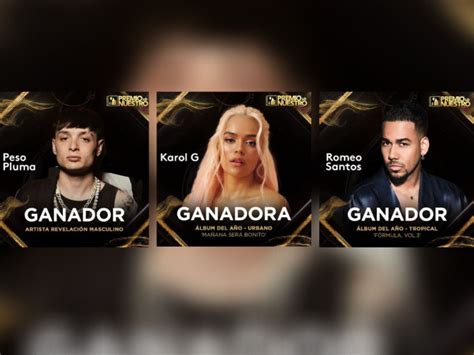 Premios Lo Nuestro 2024 Lista Completa De Los Ganadores Ladomx