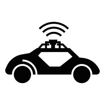 Car Parked Silhouette PNG Free Driverless Car Parking Icon Style