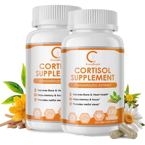 (2 Pack)Cortisol Health Supplement - Stress & Relaxation & Sleep