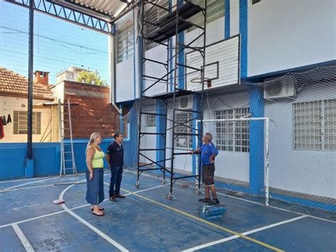 Escola C Vico Militar De Taquara Recebe Reforma Estrutural Prefeitura