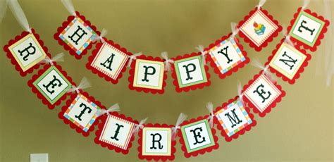 Happy Retirement Banner Printable Free - NewFreePrintable.net