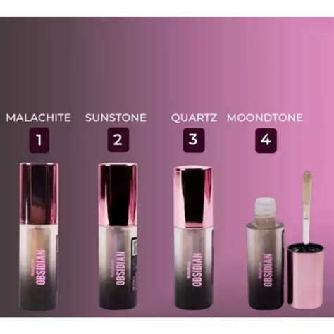 Gloss Labial Glossy Lips Obsidian Sunstone Ruby Rose Seraphina Make