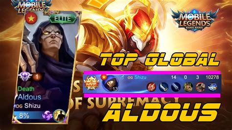 BRUTAL PUNCH Top 1 Global Aldous By Shizu Mobile Legends 1080 X 1920