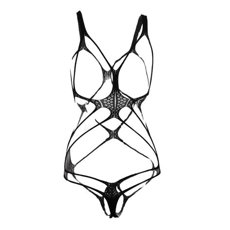 Sexy Teddy Lingerie Hollow Out Mesh Women S Erotic Underwear