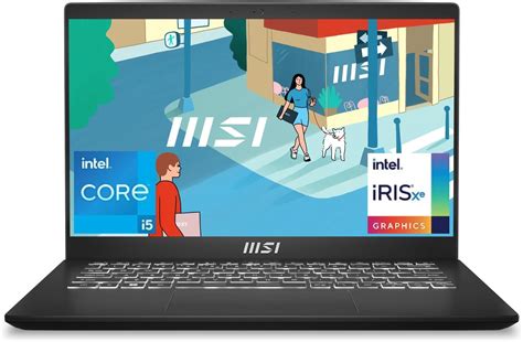 MSI Modern 14 Intel 13th Gen I5 1335U 36CM FHD 60Hz Laptop 8GB