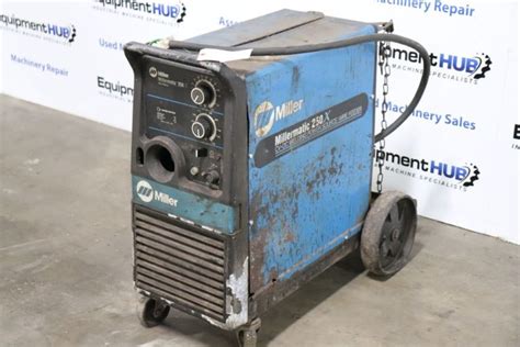 Miller Millermatic 250x 200 Amp Mig Welder The Equipment Hub