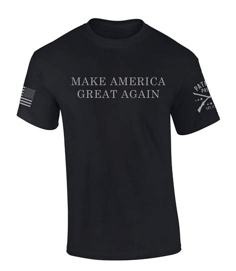 Trenz Shirt Company Trump 2024 Make America Great Again Dark Maga Short