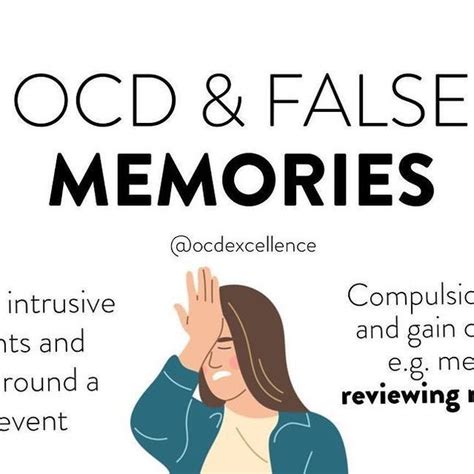 Ocd Excellence On Instagram False Memory Ocd Can Present In Countless