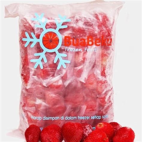 Jual Strawberry Beku Frozen Strawberry Stroberi Beku Strawberry Beku