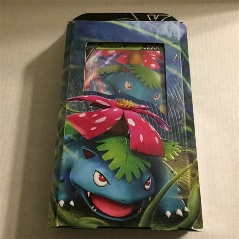 Pokemon Venusaur Blastoise V Battle Deck Box Sealed