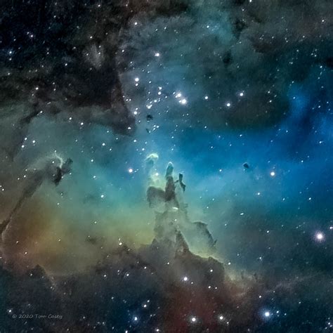 Eagle Nebula Pillars Of Creation