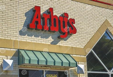 Arby S Exterior Facade Brand And Logo Signage Editorial Stock Photo