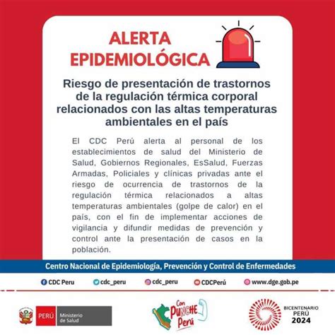 Minsa Emite Alerta Epidemiológica Por Golpe De Calor Latina