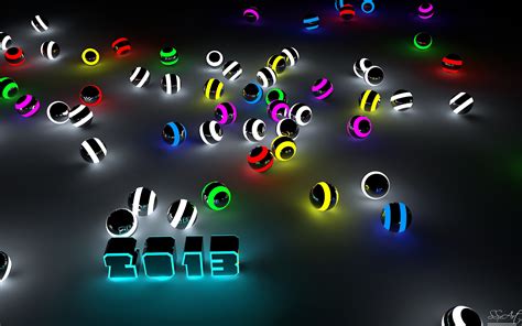 2013 Glowing Balls By SSxArt by SSxArt on DeviantArt