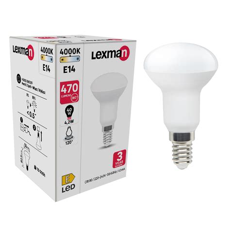 Ar Wka Led E W W Lm Neutralna Biel Lexman Leroy Merlin