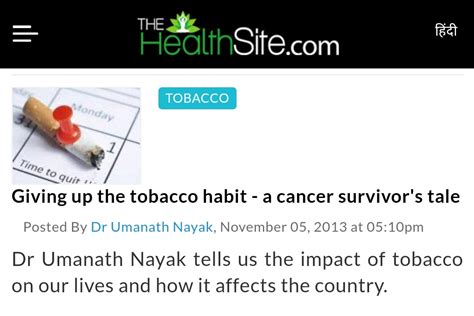 Best Oral Cancer Surgeon In India Oral Cancer Dr Umanath Nayak