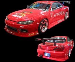 BN Sports Defend Aero Wide Body Kit FRP Body Kits For Nissan Silvia