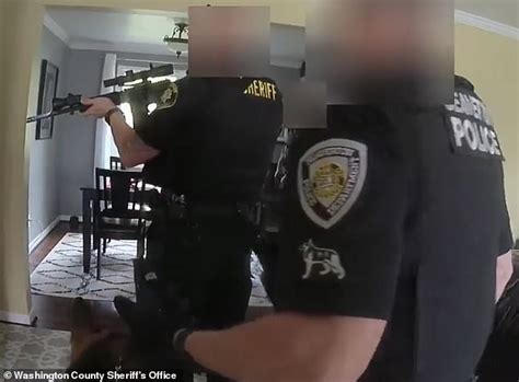 Body Cam Footage Shows Police Searching For Intruder That Was Just A