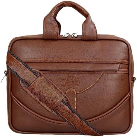 Storite Pu Leather Inch Laptop Messenger Organizer Bag Shoulder