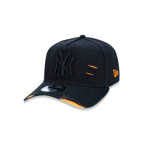 Bone 9forty A Frame Aba Curva Ajustavel Mlb New York Yankees Aba Curva