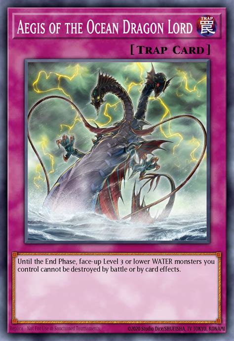 Aegis Of The Ocean Dragon Lord Yu Gi Oh Card Database YGOPRODeck