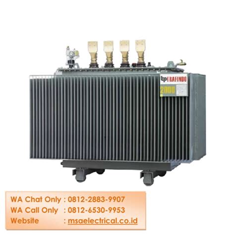 Sell Distribution Transformer Trafindo 1600 KVA Menara Sinar Agung