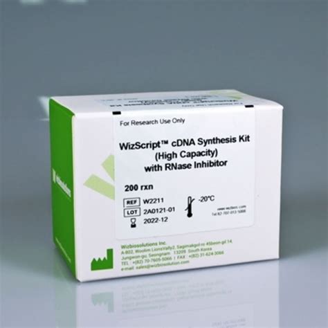 Cdna Synthesis Reagent Kit Wizscript™ Wizbiosolutions Inc