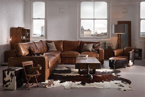 Brown Corner Sofa Living Room Ideas - Traumhaus-Design