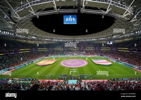 General View Ahead Of The FIFA World Cup Group E Match At The Al