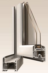 Finestres de PVC Kömmerling Eurofutur Elegance 70mm CONFORTTA Portes