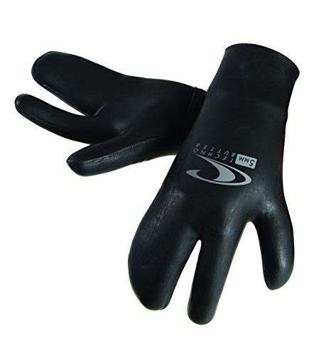 O'Neill Wetsuits Men's Gooru 5 mm Lobster Claw Gloves, Black, Large ...