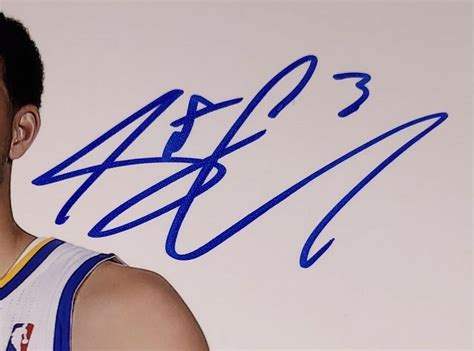 Seth Curry Autographed Signed Warriors Auto 8X10 Autographed Photo With ...