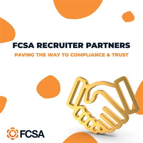 FCSA Recruiter Partners Paving The Way To Compliance And Trust In The