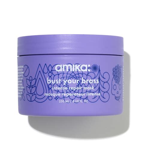 Amika Bust Your Brass Cool Blonde Mask Space Nk