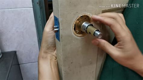 Cara Pasang Tombol Pintu Diy Youtube