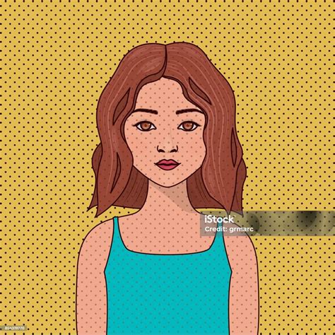 Young Woman Pop Art Style Stock Illustration Download Image Now