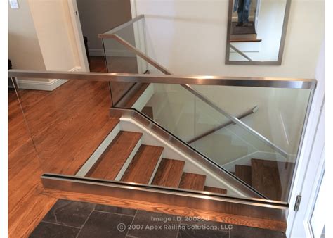 Shoe Mount Glass Railings Custom Railing Installers In Seattle