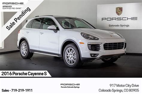 Pre Owned Porsche Colorado Springs Co