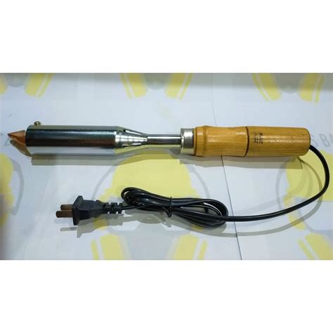 Jual Alat Patri Watt Soldering Iron Solder Listrik Gagang Kayu