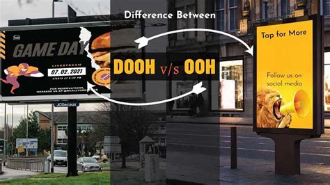 Difference Between OOH and DOOH Advertising